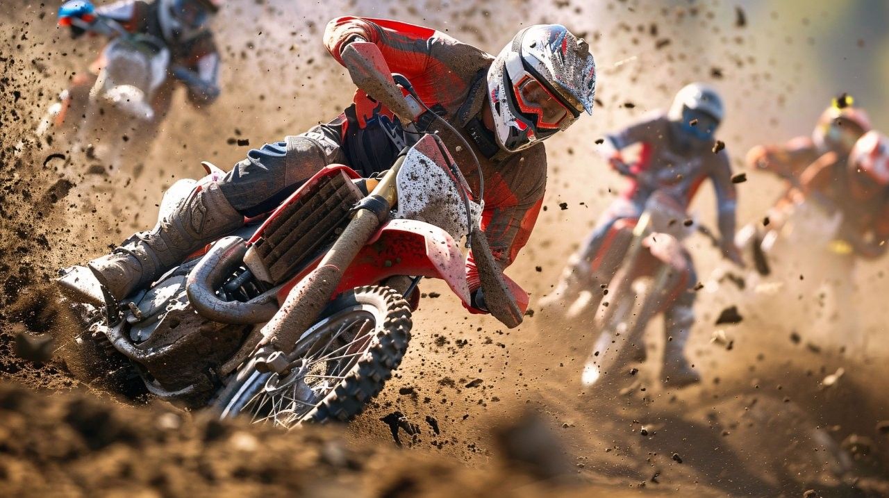 dirt-bike-rider-participating-races-circuits-adventure-thrill-with-motorcycle